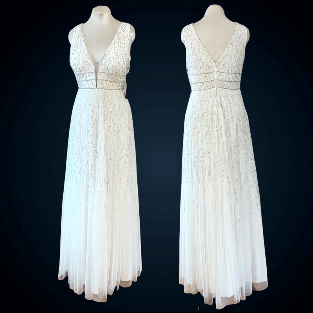 ADRIANNA PAPELLE Wedding or Prom dress gown